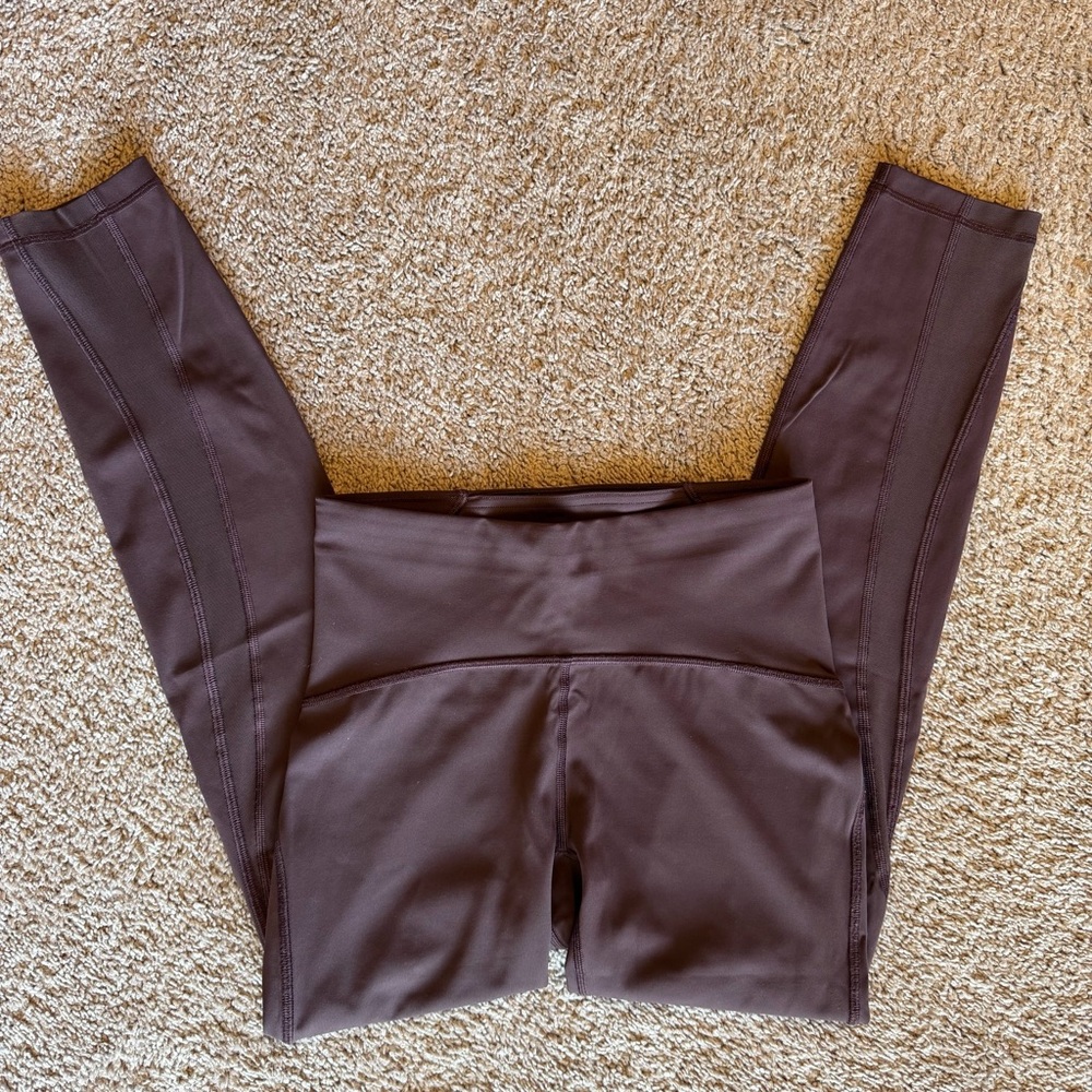 Lululemon Wunder Train Mesh Panel Leggings